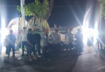 Pengamanan Pagelaran Wayang Golek Milangkala Desa Susukan ke-340, Anggota Polsek Ciawigebang Pastikan Situasi Kondusif
