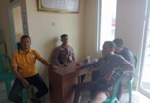 Bhabinkamtibmas Desa Ciawilor Jalin Sinergitas dengan Perangkat Desa Jelang Hari Bhayangkara ke-80