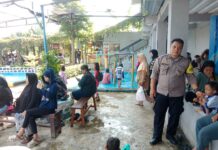Jelang Ramainya Libur Panjang Sekolah, Bhabinkamtibmas Polsek Ciawigebang Perketat Patroli KRYD Siang Hari di Objek Wisata Dino Waterpark