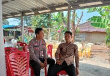 POLSEK LURAGUNG MELAKSANAKAN PATROLI MEMBERIKAN HIMBAUAN AGAR TETAP JAGA KEAMANAN