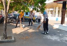 Wujud Kepedulian Polri, Polsek Ciawigebang Laksanakan Bhakti Religi di Masjid Desa Ciawigebang