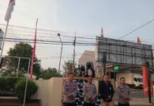 POLSEK LURAGUNG TINGKATKAN PENGAMANAN MAKO UNTUK ANTISIFASI GANGGUAN KEAMANAN