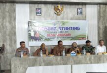 Kapolsek Ciwaru Hadiri Kegiatan Rembug Stunting di Desa Sukasari, Dukung Upaya Pencegahan Stunting Sejak Dini