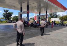 Jelang Hari Raya Idul Adha dan Libur Panjang, Polsek Mandirancan Siagakan Personel di SPBU Guna Cegah Gangguan Kamtibmas
