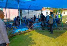 Berikan Rasa Aman, Aiptu Taupik Hidayanto Pimpin Patroli Monitoring Pemotongan Qurban di Blok Kasab