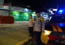 Cegah Kebisingan di Malam Hari Raya, Kanit Propam Aiptu Munawan Pimpin Patroli Sisir Remaja Penyala Petasan