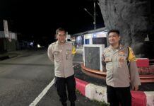Blue Light Patrol di Tugu Macan, Jajaran Polsek Mandirancan Nyalakan Tanda Siaga Penghalau Geng Motor