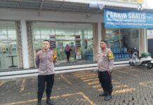 Petakan Kerawanan Ritel Modern, Personel Polsek Mandirancan Perkuat Pengawasan Fisik Bangunan Swalayan