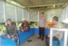 Piket Polsek Kramatmulya Laksanakan Patroli Siang, Antisipasi C3 dan Gangguan Kamtibmas Sambangi Loket Objek Wisata Lembah Cilengkrang