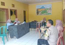 Wujud Kepedulian Generasi Emas, Bhabinkamtibmas Polsek Mandirancan Sinergi dengan Bidan Desa Cegah Stunting
