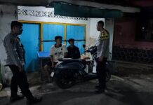 Kemitraan Jaga Ketenteraman Malam, Ka SPKT 2 Polsek Mandirancan Gandeng Pemuda Cirea Perangi Narkoba dan Balap Liar