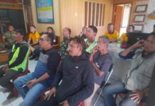 Perkokoh Sinergitas TNI-Polri Demi Keamanan Wilayah, Polsek Mandirancan Gelar Nonton Bareng Piala Dunia Bersama Koramil Pancalang