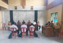 Kapolsek Pancalang Bersama Bhabinkamtibmas dan Babinsa Monitoring Uji Kompetensi Seleksi Penjaringan Perangkat Desa Rajawetan, Pastikan Proses Berjalan Aman, Transparan, dan Kondusif
