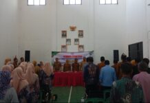 Bhabinkamtibmas Desa Sarewu Aipda Djayusman Hadiri Rembuk Stunting Tingkat Desa, Sampaikan Imbauan Kamtibmas serta Edukasi Pentingnya Pola Hidup Sehat dan Lingkungan Bersih