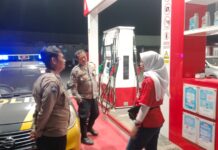 Patroli KRYD di SPBU Bandorasa Desa Bandorasawetan Tingkatkan Rasa Aman dan Kepercayaan Publik terhadap Polri