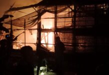Sinergitas Warga dan Aparat Berhasil Cegah Meluasnya Kebakaran Peternakan Ayam di Sangkanmulya