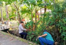 Bhabinkamtibmas Desa Kadurama Bersama Warga Gelar Jumat Bersih, Wujud Kepedulian Terhadap Lingkungan
