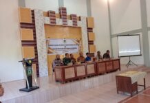 Kapolsek Ciawigebang Hadiri Pelantikan Sekretaris Desa Pamijahan