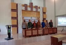 Kapolsek Ciawigebang Perkuat Sinergitas dengan Hadiri Pelantikan Sekretaris Desa Pamijahan