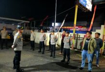 APEL KRYD GABUNGAN POLSEK ZONA 3, PERKUAT SINERGI JAGA KAMTIBMAS DI MALAM MINGGU.
