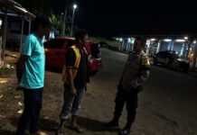 Personel Polsek Ciawigebang Intensifkan Patroli KRYD Malam Minggu, Antisipasi Curat, Curas, dan Curanmor