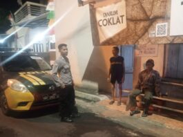 Personel Polsek Ciawigebang Polres Kuningan Intensifkan Patroli KRYD Malam Minggu, Antisipasi C3 dan Gangguan Kamtibmas
