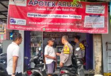 Polsek Cidahu Gelar Patroli Dialogis dan Sambang Warga di Desa Cihideunggirang