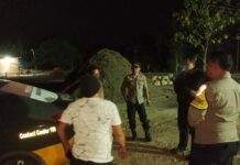 Jaga Kondusifitas Wilayah, Kapolsek Ciawigebang Gelar Patroli KRYD Malam Hari di Desa Cihirup