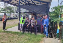 Patroli KRYD Siang Hari, Personel Polsek Ciawigebang Sambangi Agrowisata Pakebon, Juru Parkir Diberi Himbauan Kamtibmas