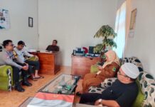 Bhabinkamtibmas Desa Pamijahan Jalin Silaturahmi Kamtibmas dengan Aparatur Pemerintahan Desa