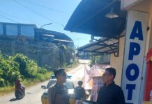 POLSEK LURAGUNG MELAKSANAKAN PATROLI MEMBERIKAN HIMBAUAN AGAR TETAP JAGA KEAMANAN