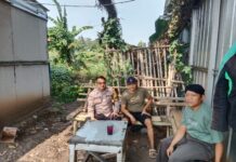 Bhabinkamtibmas Desa Kadurama Pererat Silaturahmi Kamtibmas dengan Warga Binaan di Dusun Wage