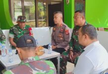 Kapolsek Ciwaru Sampaikan Ucapan Sinergitas, Perkuat Soliditas TNI-Polri Demi Kamtibmas