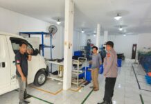 PATROLI POLSEK SUBANG SAMBANGI SPPG DI DESA SUBANG, JALIN SINERGI JAGA KAMTIBMAS.