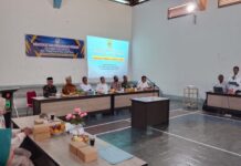 Wujud Sinergi Forkopimcam, Kapolsek Ciawigebang Polres Kuningan Hadiri Pelantikan Kepala Dusun Manis Desa Sidaraja