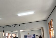 Melalui MPLS, PS. Panit 1 Binmas Polsek Ciawigebang Ajak Siswa Baru SMPN 2 Ciawigebang Jauhi Tawuran dan Bullying