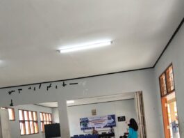 Melalui MPLS, PS. Panit 1 Binmas Ajak Siswa Baru SMPN 2 Ciawigebang Jauhi Tawuran dan Bullying