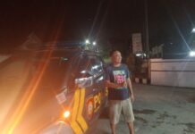 POLSEK SUBANG GIATKAN PATROLI KRYD MALAM CEGAH GANGGUAN KAMTIBMAS.