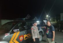 PATROLI KRYD MALAM HARI, POLSEK SUBANG PERKUAT UPAYA CEGAH GANGGUAN KAMTIBMAS.