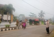 WUJUDKAN KELANCARAN LALULINTAS DI DEPAN SMAN 1 SUBANG, POLSEK SUBANG GELAR PH PAGI.