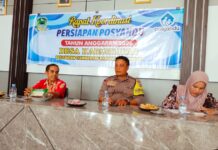Wujud Dukungan Program Kesehatan, Bhabinkamtibmas Desa Kapandayan Hadiri Rapat Koordinasi Persiapan Posyandu TA 2026 di Desa Kapandayan