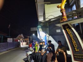 LIBURAN AMAN, POLSEK SUBANG INTENSIFKAN PATROLI KRYD MALAM MINGGU CEGAH GANGGUAN KAMTIBMAS DAN C3.
