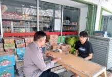 SINERGI DENGAN WARGA, POLSEK SUBANG PERERAT SILATURAHMI SAMPAIKAN PESAN KAMTIBMAS.