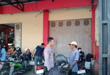 GIAT ANGGOTA PATROLI MEMBERIKAN HIMBAUAN AGAR TETAP JAGA KEAMANAN