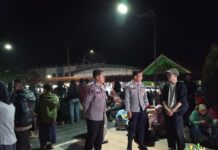 POLSEK LURAGUNG MELAKSANAKAN PATROLI MEMBERIKAN HIMBAUAN AGAR TETAP JAGA KEAMANAN