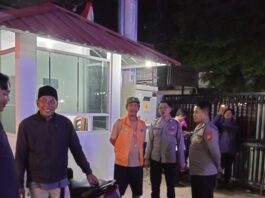 GIAT SAMBANG BHABINKAMTIBMAS AJAK WARGA TETAP JAGA KEAMANAN