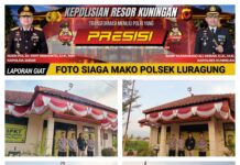 POLSEK LURAGUNG TINGKATKAN PENGAMANAN MAKO UNTUK ANTISIFASI GANGGUAN KEAMANAN
