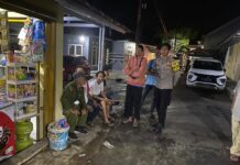 “Polsek Cibingbin Gelar Patroli Malam, Antisipasi C3 dan Gangguan Kamtibmas”