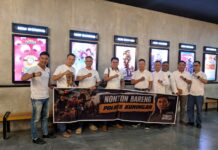 Bersama PJU Polres Kuningan, Aksi Soliditas Polsek Mandirancan: Ikuti Nobar “TANAH RUNTUH”