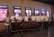 Guna Tangkal Konflik Sosial Dan Internalisasi Nilai Kebhinekaan: Polsek Mandirancan Nobar Film “TANAH RUNTUH”